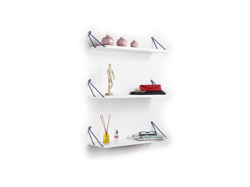 Altai Triple Shelf in Walnut-Chrome - 760-ALT-MT190201