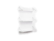 Altai Triple Shelf in Walnut-Chrome - 760-ALT-MT190201