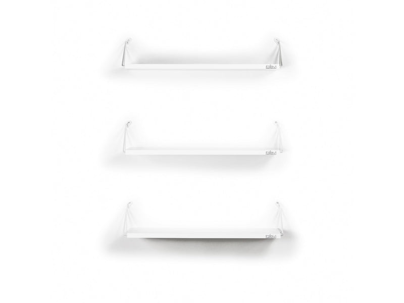 Altai Triple Shelf in Walnut-Chrome - 760-ALT-MT190201