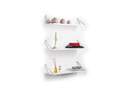 Altai Triple Shelf in White-Blue - 760-ALT-MT190221
