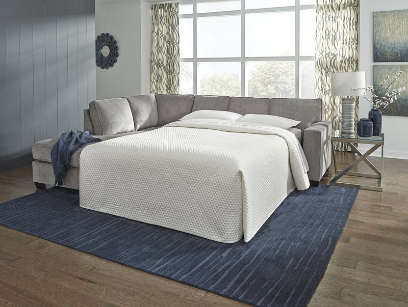 Altari Alloy LAF Full Sleeper Sectional - DMV FurnitureSleeper Sectional