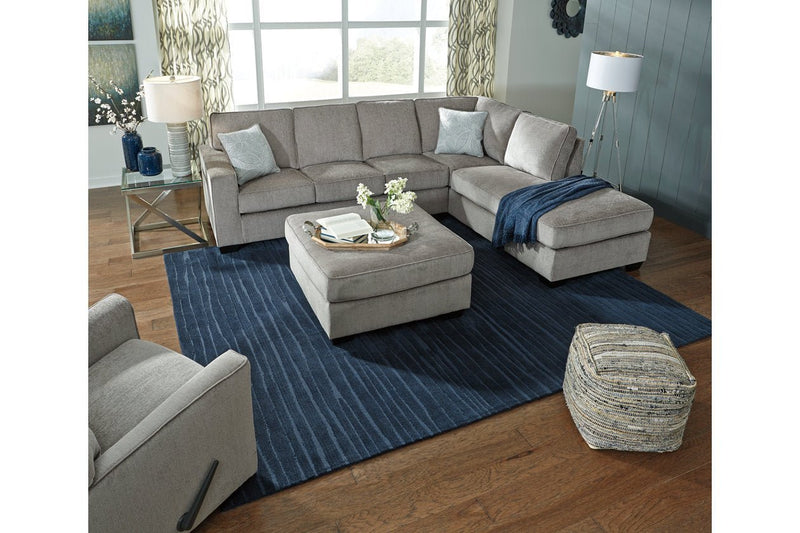 Altari Alloy Oversized Accent Ottoman - DMV FurnitureOttoman