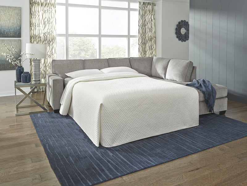 Altari Alloy RAF Full Sleeper Sectional - DMV FurnitureSleeper Sectional