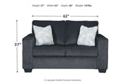 Altari Slate Loveseat - DMV FurnitureLoveseat