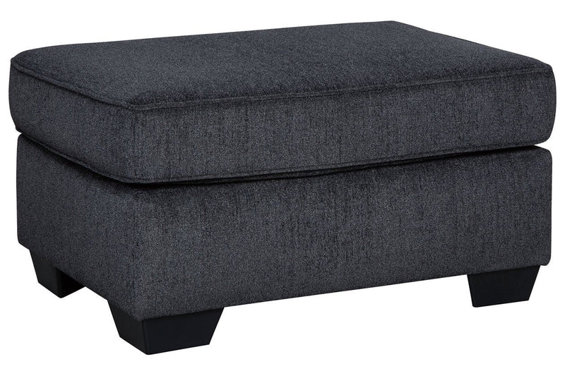 Altari Slate Ottoman - DMV FurnitureOttoman
