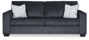 Altari Slate Queen Sofa Sleeper, Loveseat, Chair and Oversized Ottoman - 87213U12