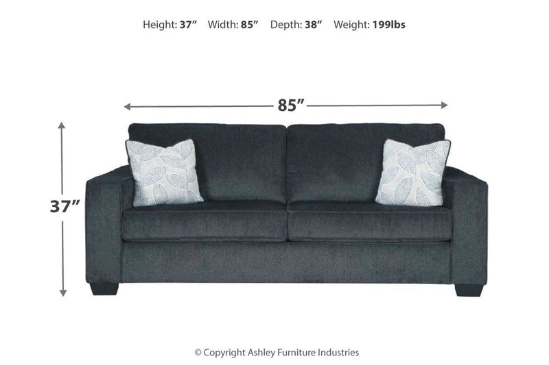 Altari Slate Queen Sofa Sleeper - DMV FurnitureSleeper Sofa