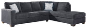 Altari Slate RAF Sleeper Sectional - DMV FurnitureSleeper Sectional