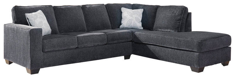 Altari Slate RAF Sleeper Sectional - DMV FurnitureSleeper Sectional