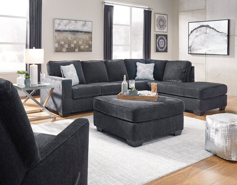 Altari Slate RAF Sleeper Sectional - DMV FurnitureSleeper Sectional