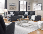 Altari Slate RAF Sleeper Sectional - DMV FurnitureSleeper Sectional