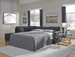 Altari Slate Right-Arm Facing Full Sofa Sleeper - 8721383 - DMV Furniture