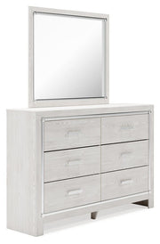 Altyra King Platform Storage Bed, Dresser, Mirror, Chest and 2 Nightstands - B2640B79