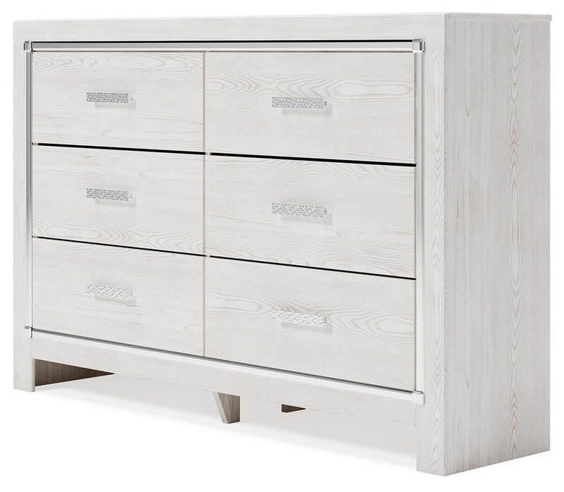 Altyra Queen Bookcase Bed, Dresser, Chest and Nightstand - B2640B77