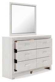Altyra Queen Panel Storage Bed, Dresser, Mirror and 2 Nightstands - B2640B75