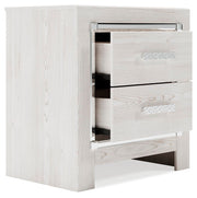 Altyra Twin Upholstered Panel Bed and 2 Nightstands - B2640B74