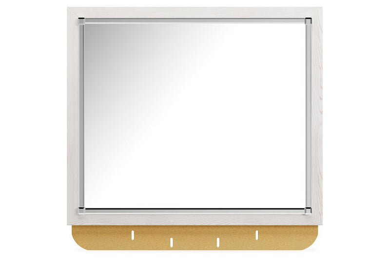 Altyra White Bedroom Mirror - DMV FurnitureMirror