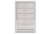 Altyra White Chest of Drawers - DMV FurnitureChest