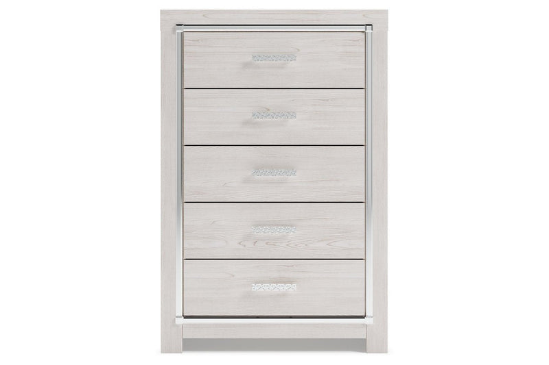 Altyra White Chest of Drawers - DMV FurnitureChest