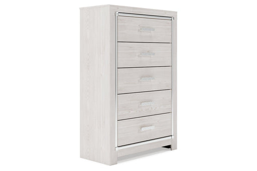 Altyra White Chest of Drawers - DMV FurnitureChest