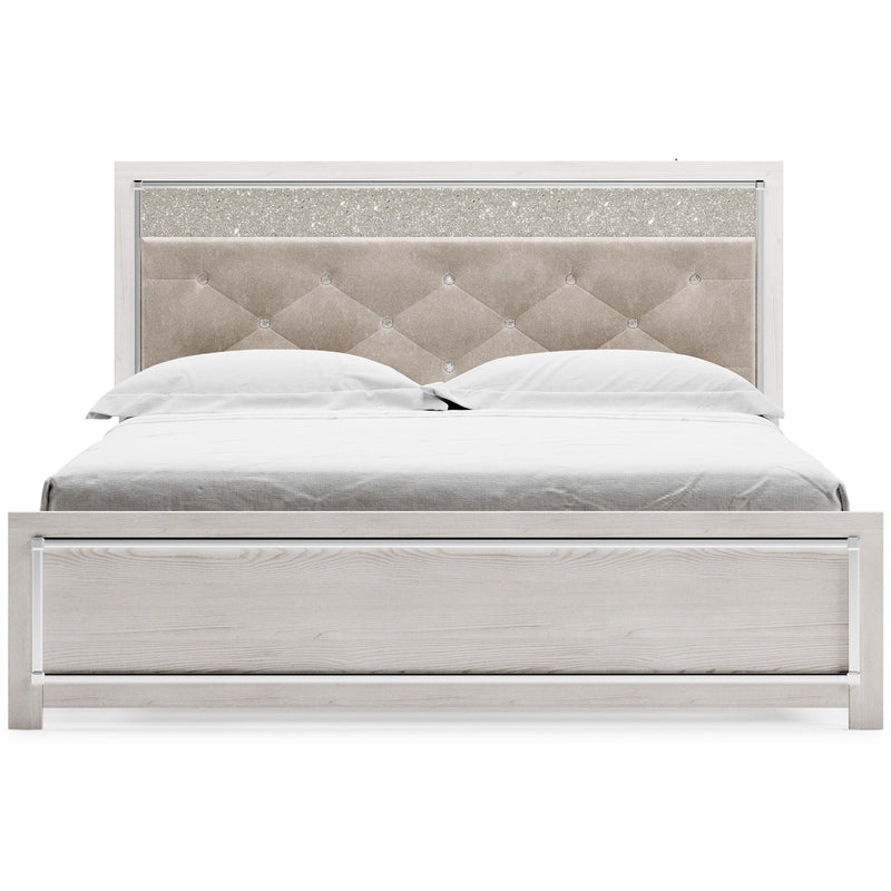 Altyra White King Panel Bed - DMV FurnitureKing Bed
