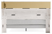 Altyra White King Panel Bookcase Bed - DMV FurnitureKing Bed