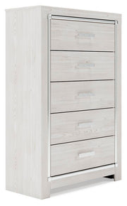 Altyra White King Storage Bed, Chest and 2 Nightstands - B2640B67