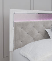 Altyra White LED Upholstered Panel Youth Bedroom Set - DMV FurnitureYouth Bedroom Set