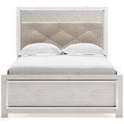 Altyra White LED Upholstered Panel Youth Bedroom Set - DMV FurnitureYouth Bedroom Set