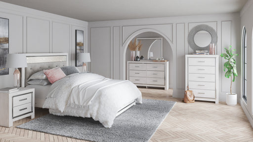 Altyra White LED Upholstered Panel Youth Bedroom Set - DMV FurnitureYouth Bedroom Set