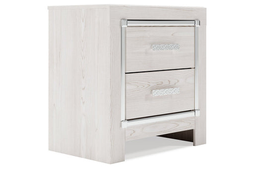 Altyra White Nightstand - DMV FurnitureNightstand