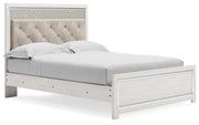 Altyra White Queen Panel Bed, Dresser and Chest - B2640B73