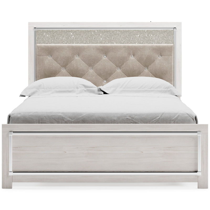 Altyra White Queen Panel Bed - DMV FurnitureQueen Bed
