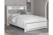 Altyra White Queen Panel Bookcase Bed - DMV FurnitureQueen Bed