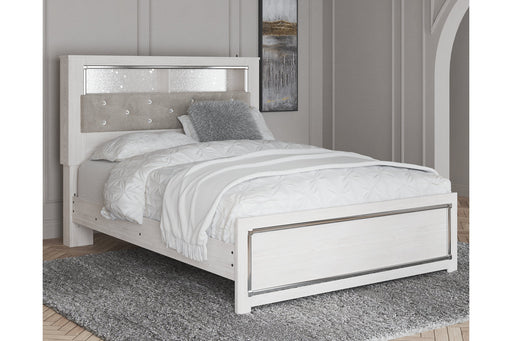 Altyra White Queen Panel Bookcase Bed - DMV FurnitureQueen Bed