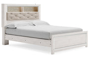 Altyra White Queen Panel Bookcase Bed - DMV FurnitureQueen Bed