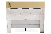 Altyra White Queen Panel Bookcase Bed - DMV FurnitureQueen Bed