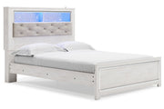 Altyra White Queen Panel Bookcase Bed - DMV FurnitureQueen Bed