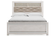 Altyra White Queen Panel Bookcase Bed - DMV FurnitureQueen Bed