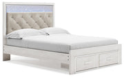Altyra White Queen Storage Bed, Chest and 2 Nightstands - B2640B68