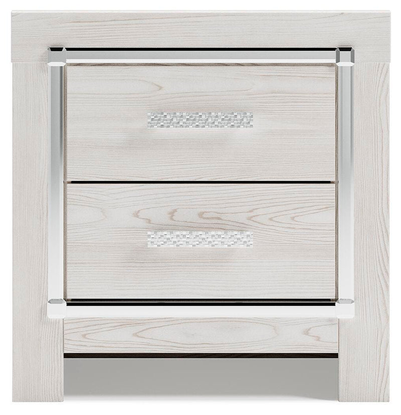 Altyra White Queen Storage Bed, Chest and 2 Nightstands - B2640B68