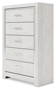 Altyra White Queen Storage Bed, Chest and 2 Nightstands - B2640B68