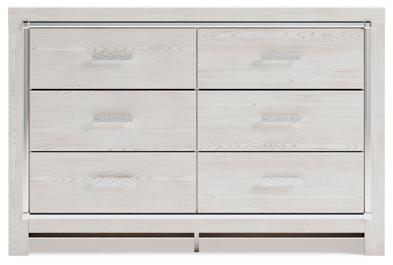 Altyra White Queen Storage Bed, Dresser and Chest - B2640B64