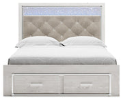 Altyra White Queen Storage Bed, Dresser Mirror, Chest and 2 Nightstands - B2640B72