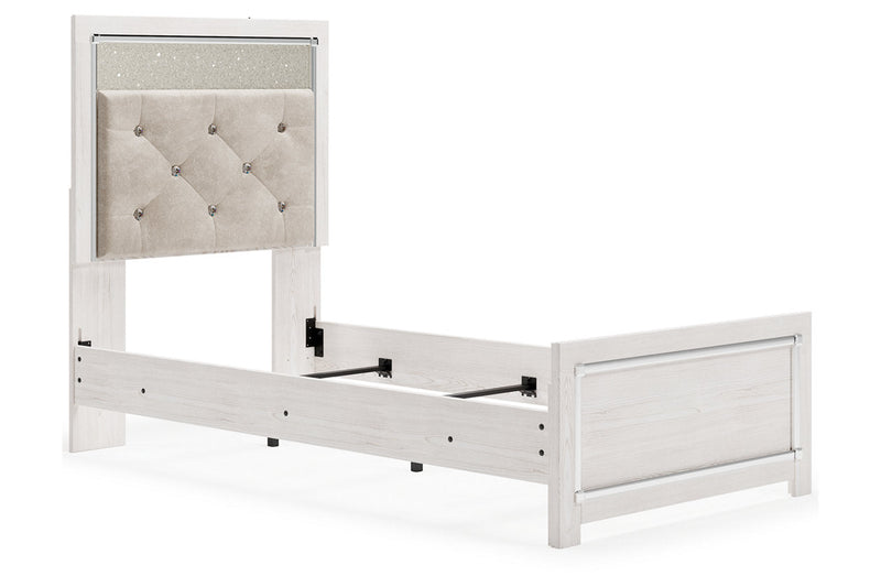 Altyra White Twin Panel Bed - DMV FurnitureTwin Bed