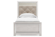Altyra White Twin Panel Bed - DMV FurnitureTwin Bed