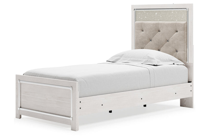 Altyra White Twin Panel Bed - DMV FurnitureTwin Bed