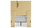 Altyra White Twin Panel Bed - DMV FurnitureTwin Bed