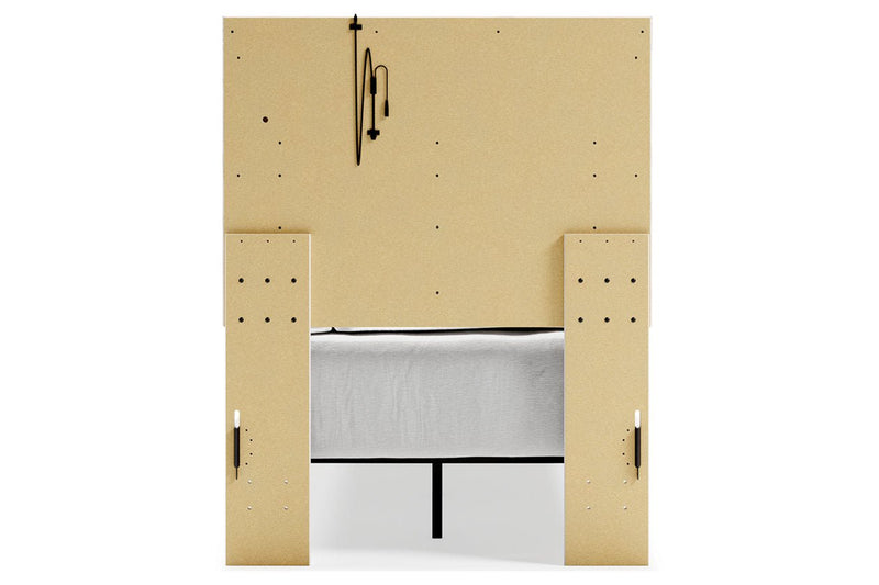 Altyra White Twin Panel Bed - DMV FurnitureTwin Bed