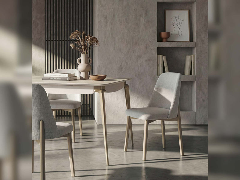 Alvin Dining Chair (6 PCS) in Cream - 200-ELI-ALV-DC-6